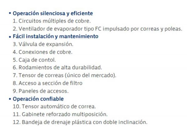 Sistema Separado LENNOX frío/calor